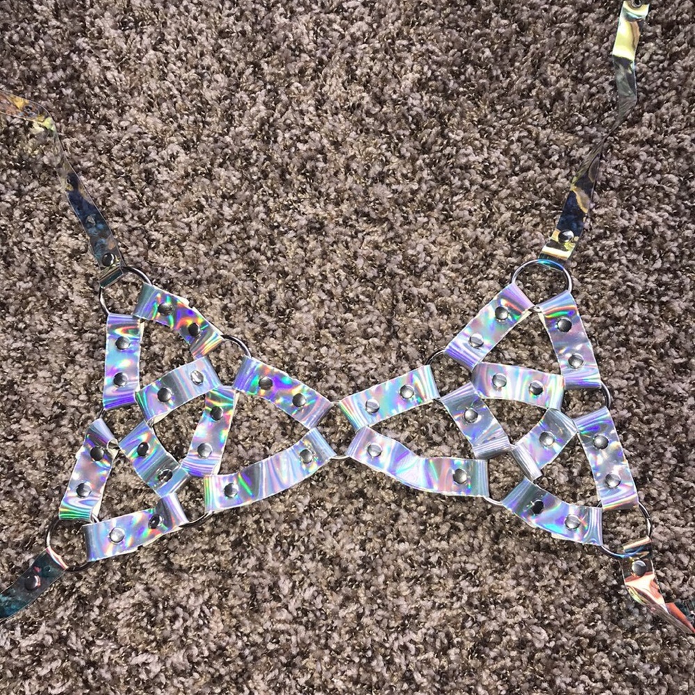 Rave bra top